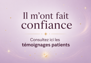Ils m’ont fait confiance – témoignages patients accompagnés par Amély Montel
