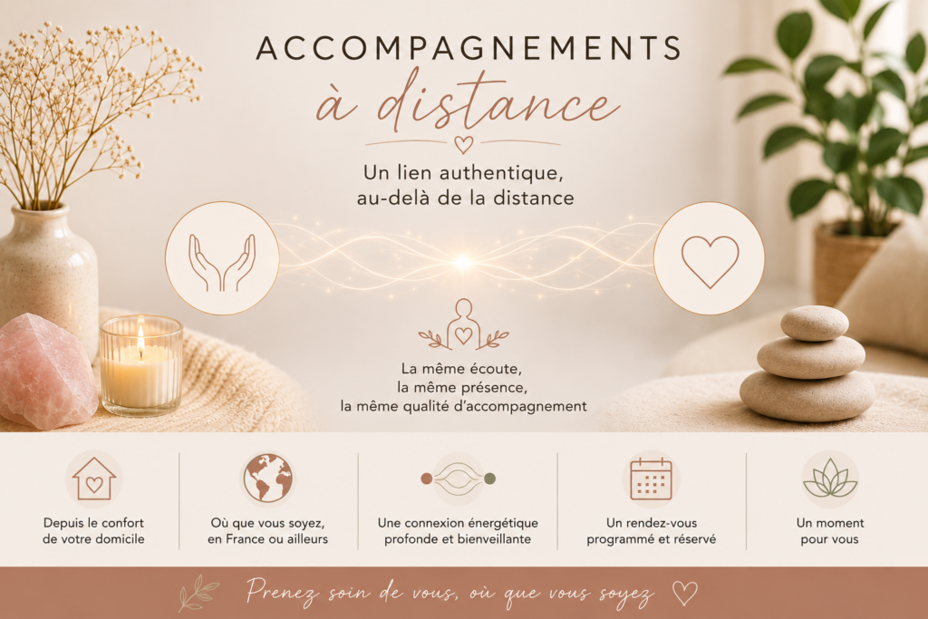 Accompagnements personnalisés à distance avec Amély Montel