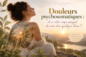 Femme à l’écoute de son corps – douleurs psychosomatiques et émotions
